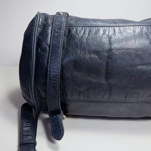 Rebecca Minkoff Studded Cupid Satchel Black Color With Gold tone Hardware - Picture 8 of 16